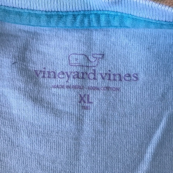 Vineyard Vines Long Sleeve Whale Graphic Pocket T-Shirt Blue XL - Picture 6 of 9